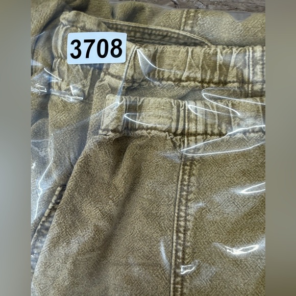 Anthropologie Women's Large Pants Rhys‎ Utility Jogger Moss Yellow Green - Picture 7 of 7